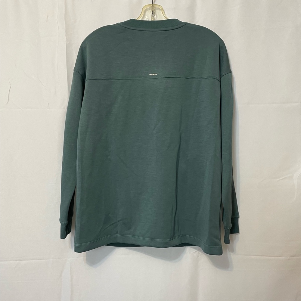 Mondetta Soft Sweatshirt Blue Women's Medium - Picture 8 of 11